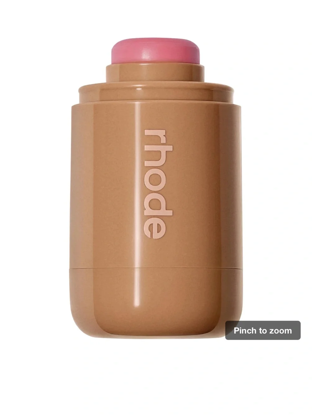 Rhode cute blush shade sprinkle . Handy to take with you and can be used for lip